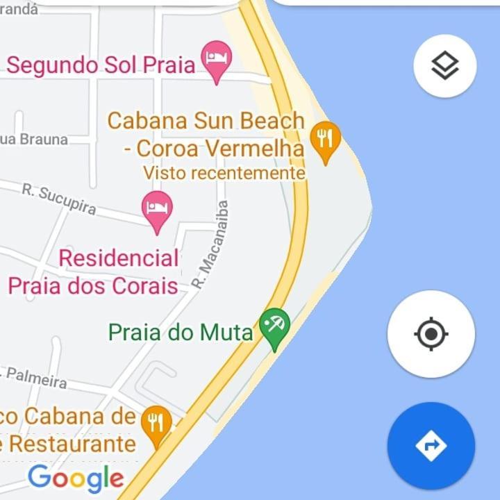 Apto 300Mt Praia Coroa Vermelha Santa Cruz Cabrália Dış mekan fotoğraf